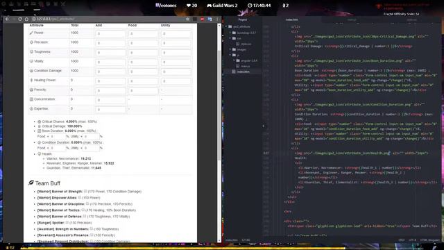[2] GW2 Stat Calculator - 寫個屬性計算機 - AngularJS 1.x смотреть онлайн