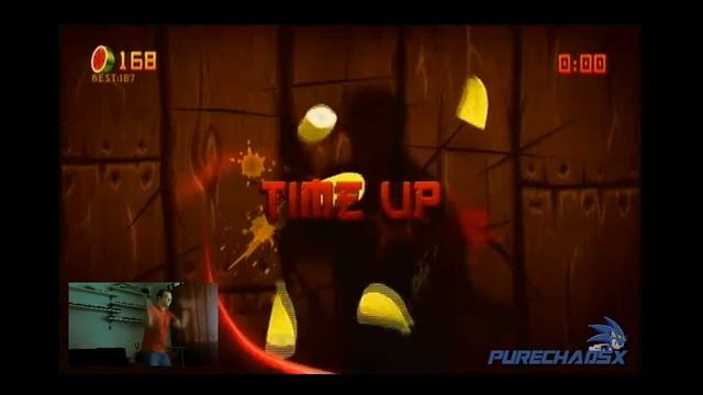 Let's Play Fruit Ninja Kinect смотреть онлайн