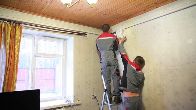 Как установить кондиционер. Монтаж сплит-систем General Climat смотреть онлайн