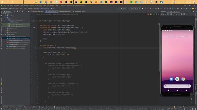 #95 Android Kotlin Development 2022 [Arabic] | RX Java from operator смотреть онлайн