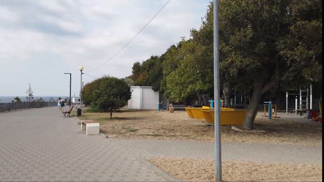 АНАПА 2023!Высокий берег!Обзор пляжа "Малая бухта"⛱️. смотреть онлайн