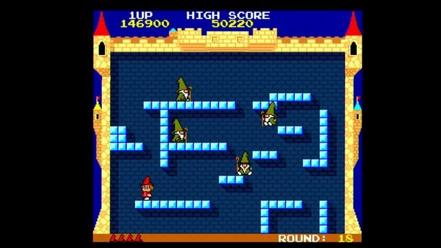 The Fairyland Story - Bootup, Attract Mode, and Gameplay (PCB capture, no CRT filter) смотреть онлайн