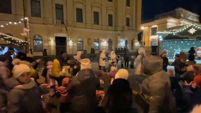 Ярмарка! Новый год и Рождество на Манежной площади в Санкт-Петербурге: как развлечься! смотреть онлайн