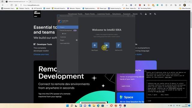 Lesson 1 Programming in Java with IntelliJ Idea - Installing IntelliJ Idea смотреть онлайн