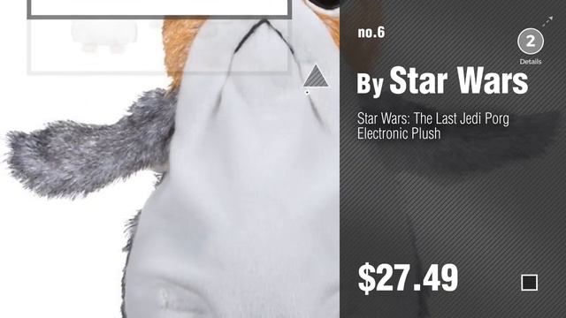 Porg Plush Toys: The Last Jedi: Life-Sized Interactive Action Porg Plush смотреть онлайн