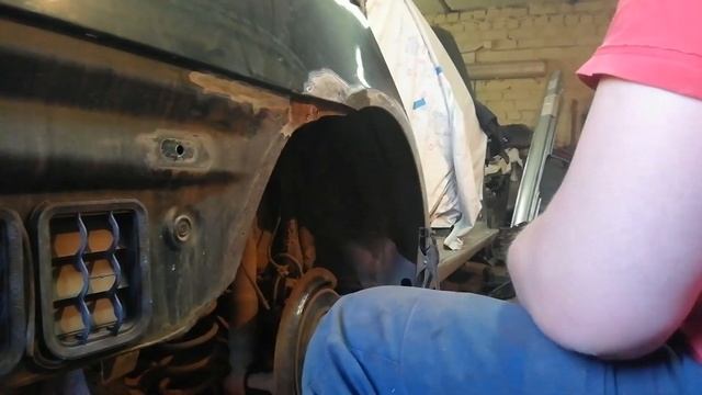 Ремонт Skoda Octavia A5. Часть 1. Замена правого порога. смотреть онлайн