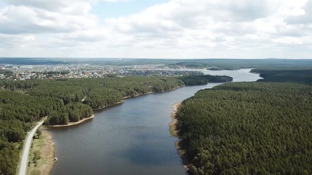 Dji Mavic Pro/|\Сысертское водохранилище в г. Сысерть смотреть онлайн