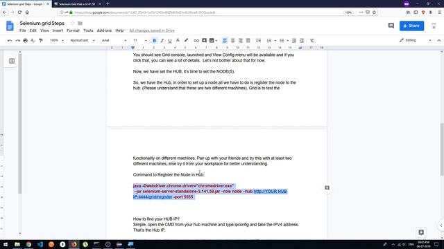 Selenium | Grid setting up | Real-time Example | How to do parallel testing using Selenium Grid смотреть онлайн