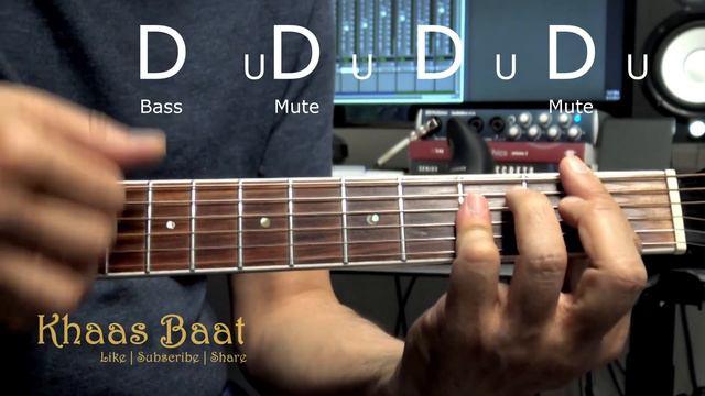 Khaas Baat | Woh Shaam Kuchh Ajeeb | Guitar Chords | Scale Charcha | Pawan смотреть онлайн