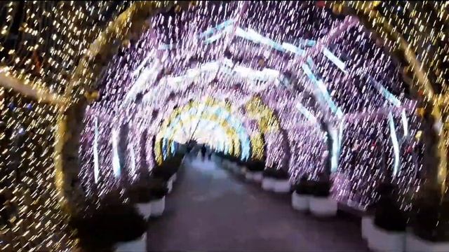 Москва. Новый год 2020. Путешествие в Рождество на Тверском бульваре. смотреть онлайн