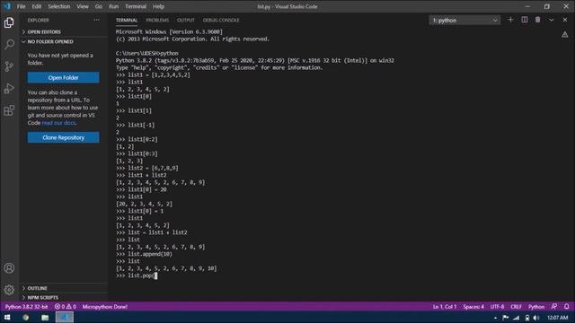 Python Tutorial in Sinhala #05 - Lists смотреть онлайн