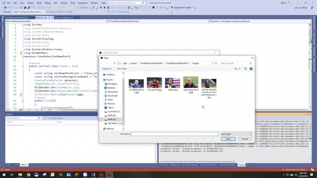 C# Tutorial - Face Detection using Dlib in C# Part 1 | AITech смотреть онлайн