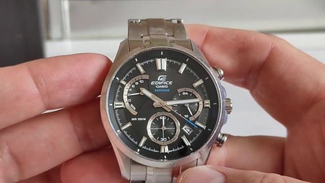 Casio Edifice EFB-550D часы с сапфировым лицом! sports race смотреть онлайн