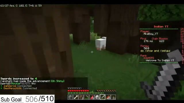 MINECRAFT Live Stream[HINDI] Road to 500 Subs смотреть онлайн