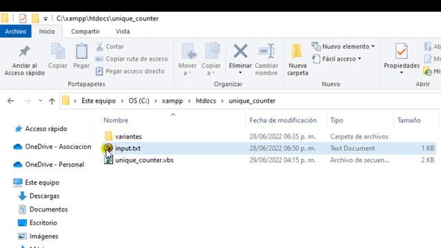 Unique Counter: VB Script file to get and count the unique values of a text input file. смотреть онлайн