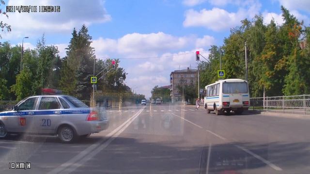 Проезд на красный перед ДПС смотреть онлайн