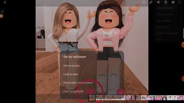 HOW TO MAKE ROBLOX WALLPAPER IN YOUR PHONE AND TAB смотреть онлайн