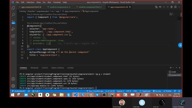 Day 28 input decorator/property in angular смотреть онлайн