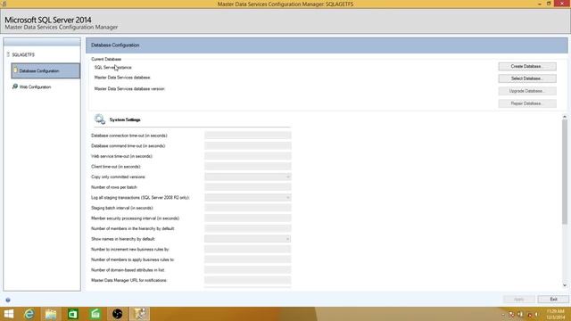 SQL Server DBA Tutorial 03- How to Install and configure Master Data Services in SQL Server 2014 смотреть онлайн