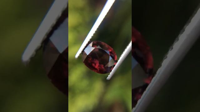 2.80ct Natural Oval Unheated Reddish-Purple Rubllite Tourmaline Mozambique смотреть онлайн