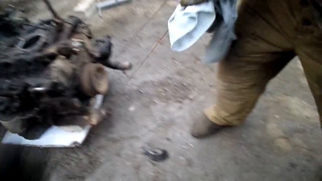 Тойота . Первый день ремонта закончен . смотреть онлайн