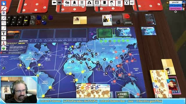 Pandemic Legacy - Tabletop Simulator - Game 1 (January) смотреть онлайн