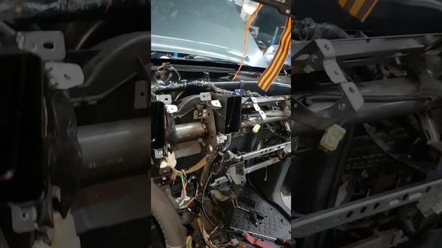 Замена заслонки печки на Pathfinder R51