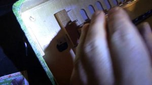 гармонь Беларусь и её ремонт, ролик 4 Установка фиксатора резонаторов