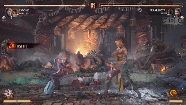 MORTAL KOMBAT 1 [INVASIONS SEASON 4] - SMOKE FIRE TEMPLE PLAYTHROUGH смотреть онлайн