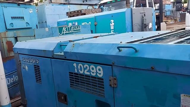 PDS 390 Airman Air Compressor testing смотреть онлайн