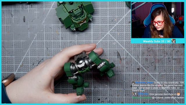Twitch VOD - Salamander Impulsor and Redemptor Dreadnought 💚🔥 смотреть онлайн