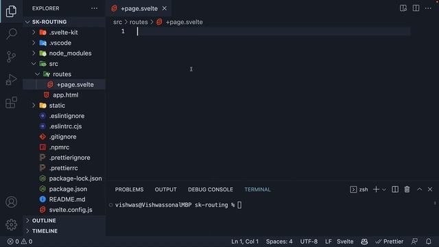SvelteKit Tutorial - 4 - Routing смотреть онлайн