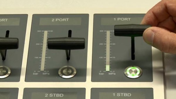 Framo pump working system on the ship.