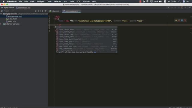 Уроки PHP + MySQL |Как сделать форму отправки сообщения. PDO смотреть онлайн