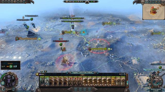 RAISING THE BLACK PYRAMID - Legions of Nagash Mod - Total War: Warhammer 3 - Ep 3 смотреть онлайн