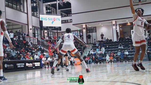 THE MATCH UP EVERYONE HAS BEEN WAITING FOR | Eli Ellis drops 25 | Moravian Prep vs Liberty Heights смотреть онлайн