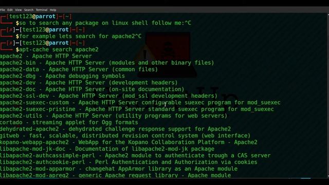 Linux Tutorial: Searching installation package using apt-cache смотреть онлайн
