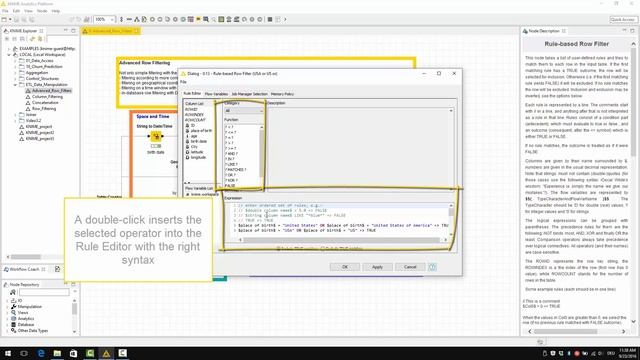 ETL with KNIME. Advanced Row Filtering смотреть онлайн