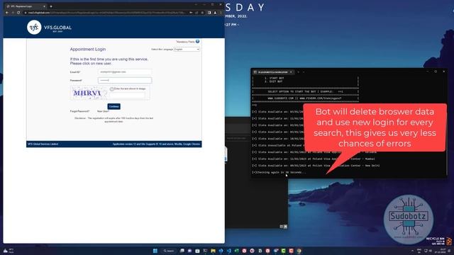 VFS BOT - Automatic Visa Appointments and Alerts | 2023 смотреть онлайн