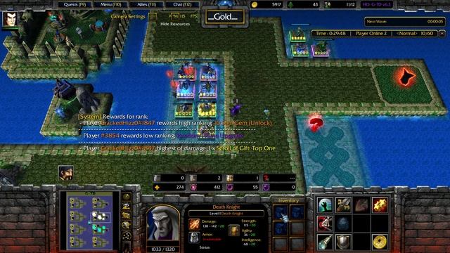 HO: G-TD [NORMAL] WARCRAFT 3 CUSTOM GAMES -- ALL THE T3s BEST STRAT? смотреть онлайн