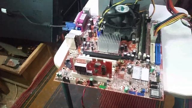 Ремонт материнской платы Winfast C51MCP51 смотреть онлайн