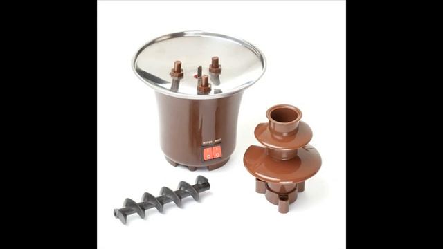 Шоколадный фонтан Chocolate Fondue Fountain Mini смотреть онлайн