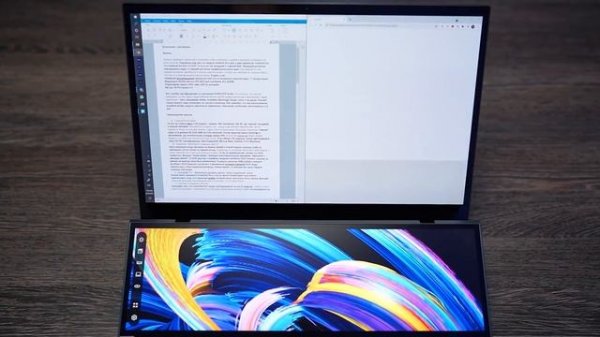Ноутбук ASUS ZenBook Pro Duo 2021 - Стоит ли переплачивать?