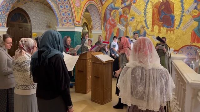 Народный хор Никольского собора смотреть онлайн