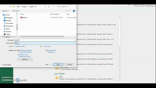 How To Convert A Section Of A Microsoft Excel 2016 Spreadsheet As A PDF File смотреть онлайн