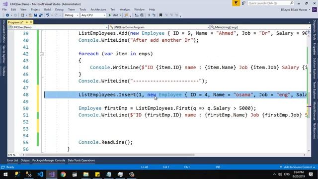 5- Part 5 LINQ Execution Deferred and Immediate смотреть онлайн
