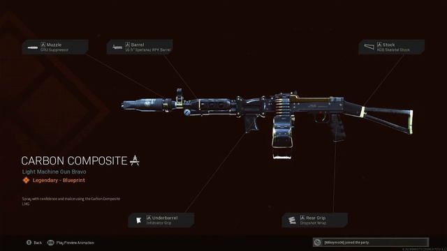 Call Of Duty Warzone/Cold War Carbon Composite Blueprint смотреть онлайн
