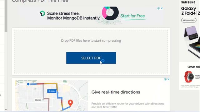 Compress PDF File size | 50 mb to 1 mb | смотреть онлайн