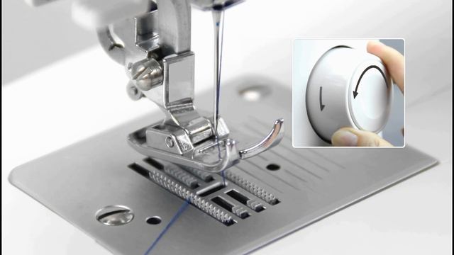 NECCHI K Series Tutorial: Raising the Bobbin Thread смотреть онлайн