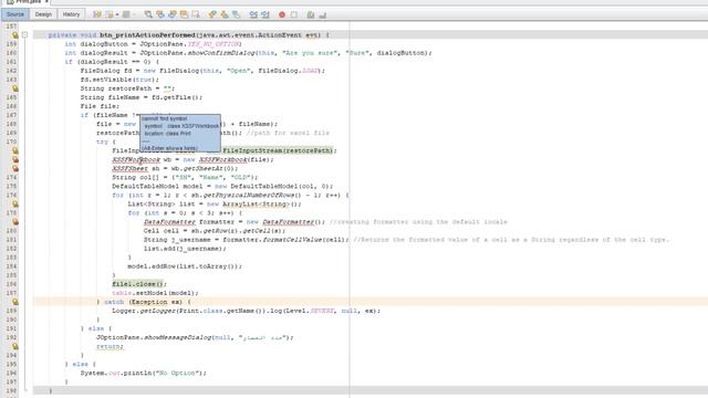 Read Excel Data in JTable in Java Easily смотреть онлайн